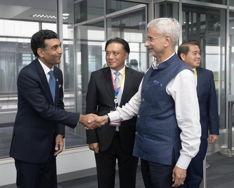  Arrival of Honourable EAM Dr. S. Jaishankar to Vientiane