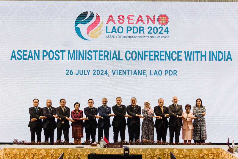  Honourable EAM Dr. S. Jaishankar participated in ASEAN-India Foreign Ministers Meeting in Vientiane