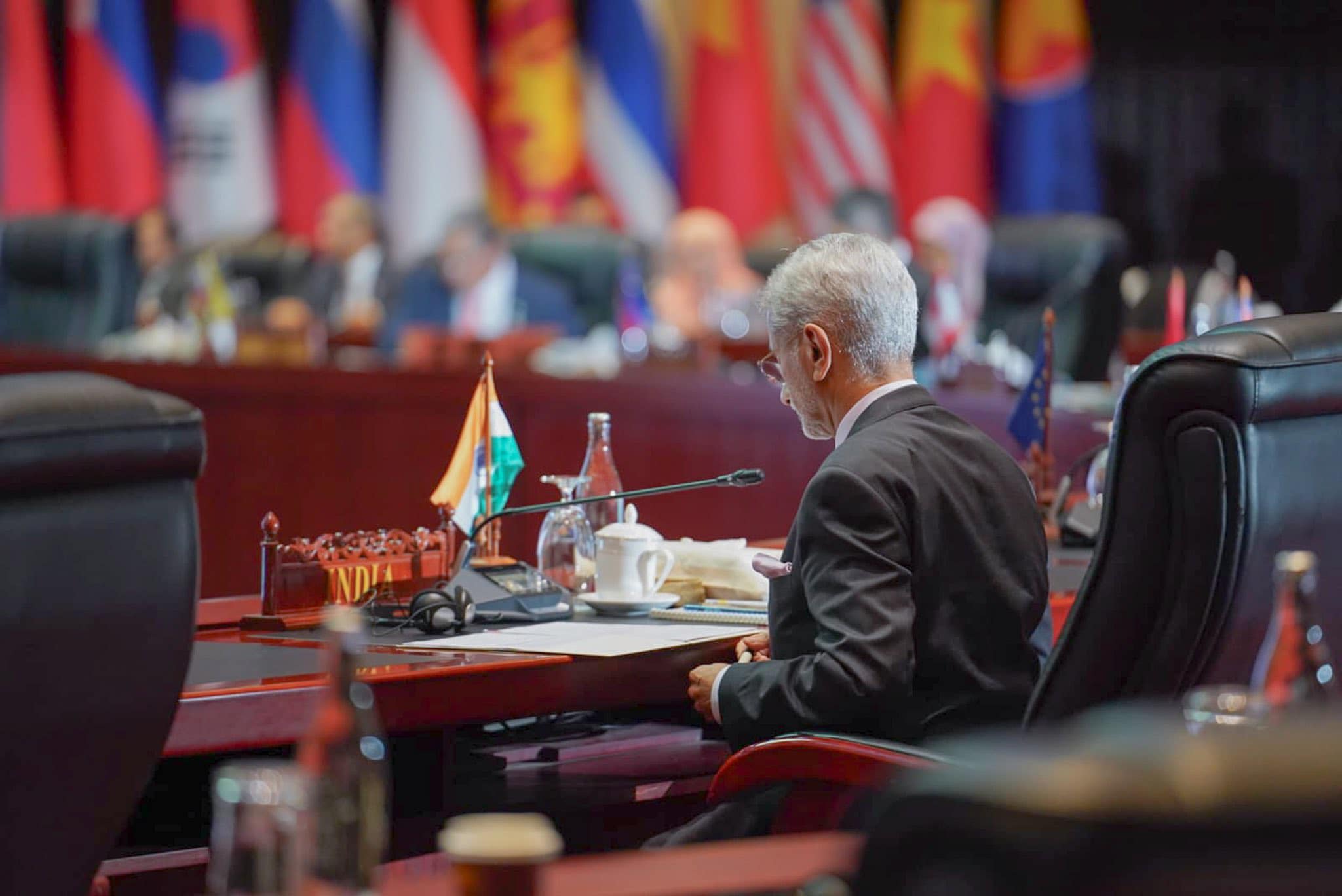 Honourable EAM Dr. S. Jaishankar participated at the 31st ASEAN Regional Forum in Vientiane