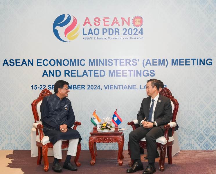 Hon'ble Shri Piyush Goyal participated in 12th EAS Economic Ministers Meeting in Vientiane on 21 September 2024