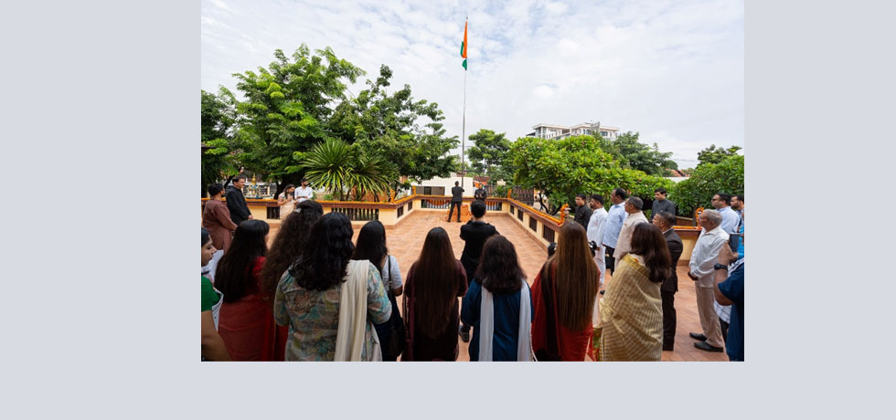 Celebration of 78th Independence Day of India at the Chancery with Indian community and friends of India