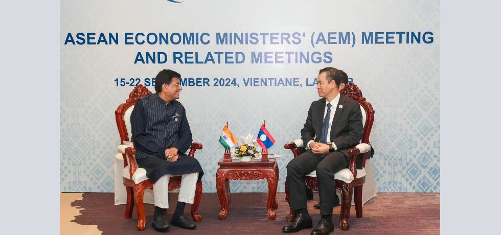 Hon'ble Shri Piyush Goyal participated in 12th EAS Economic Ministers Meeting in Vientiane on 21 September 2024 Regards, Avinash Kumar, ASO Embassy of India Vientiane, Lao PDR